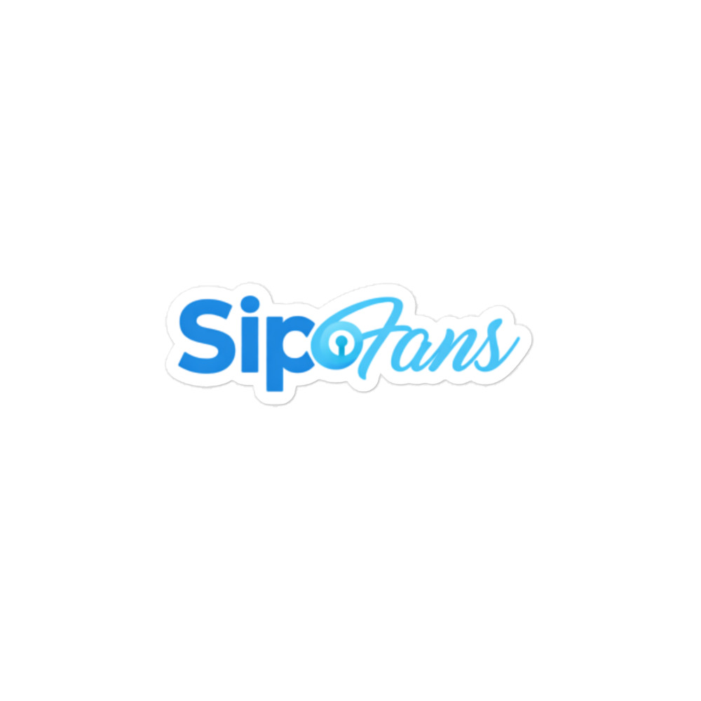 SIP FANS Stickers